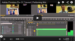 Adobe Premiere Pro Video Tutorial: The Multi-Camera Tool