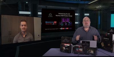 Introducing the Full Atomos HDR Product Range Videoguys News Day 2sDay LIVE Webinar