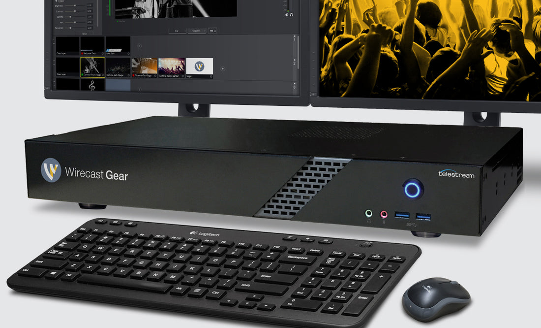 Telestream Introduces Wirecast Gear Systems for Live Production