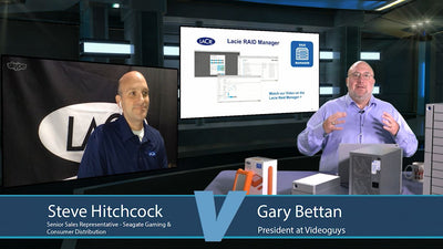 LaCie RAID Solutions with Steve Hitchcock Videoguys News Day 2sDay LIVE Webinar