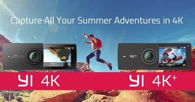 YI Technology 4K & 4K+ Action Cameras are here!