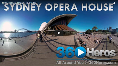Capturing the Sydney Opera House with 360-degree Video
