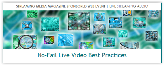 How to Produce & Manage Live Webcasts Without Failure