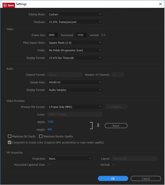 VR Updates in Adobe Premiere Pro CC