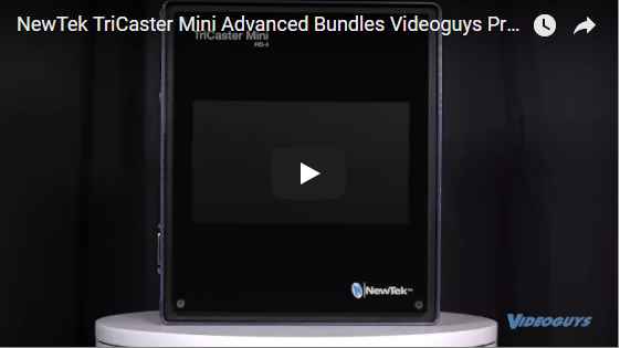 NewTek TriCaster Mini Advanced Bundles Product Spotlight Video