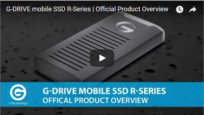 G-Tech G-DRIVE mobile SSD R-Series Video Overview