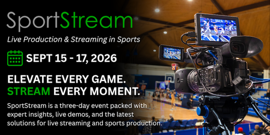 SportStream 2026: The Free Virtual Event for Sports Live Streaming & Production Professionals