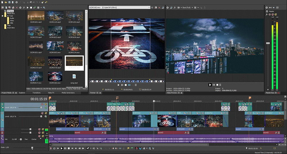 VEGAS Pro 15 Key New Features