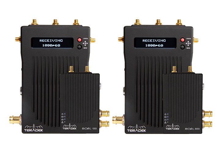 Teradek Introduces the New Teradek Bolt Zero Delay Wireless Video Systems