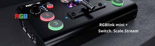 RGBlink mini Affordable Multicamera Live Production Solutions with Bundles for Everything you Need