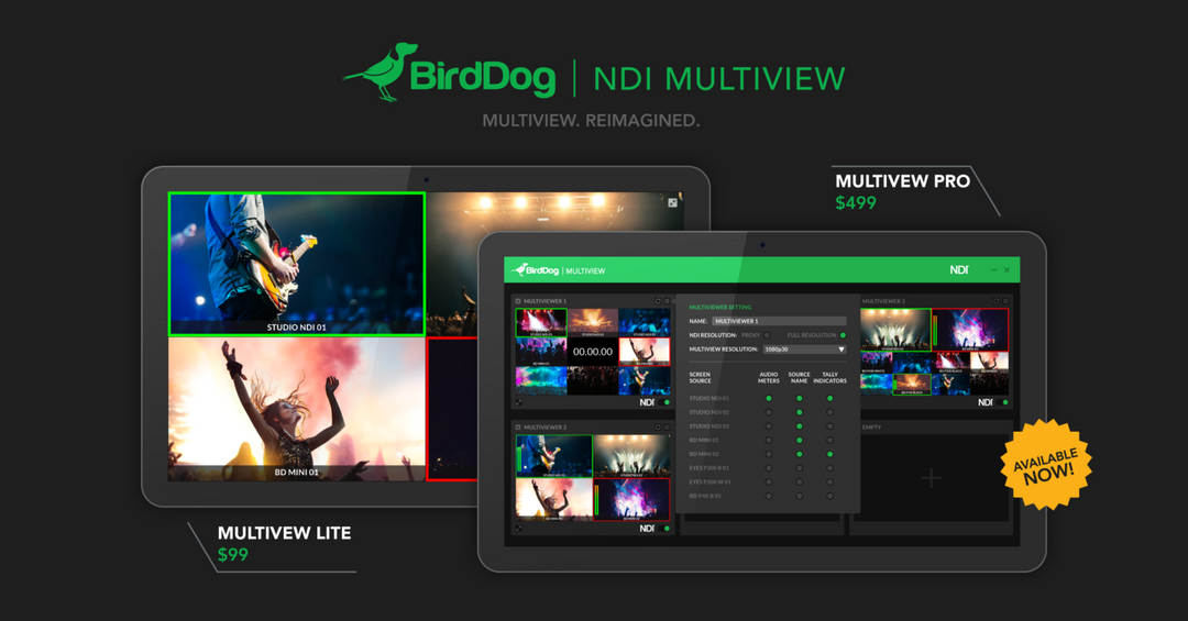 Introducing BirdDog MultiView