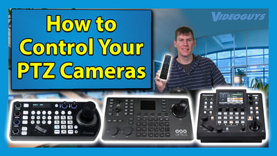 Basic PTZ Camera Control Options for Live Productions