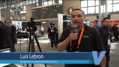 LiveU Interview at NAB NY 2018 with Luis Lebron