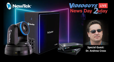 Introducing the NEW TriCaster Mini with Dr. Andrew Cross | Videoguys News Day 2sDay LIVE Webinar