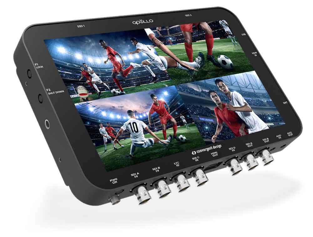 Announcing Convergent Design's Apollo Portable Multicamera Recorder/Switcher