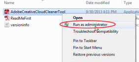Use the CC Cleaner Tool to solve installation problems &#124; CC, CS3-CS6
