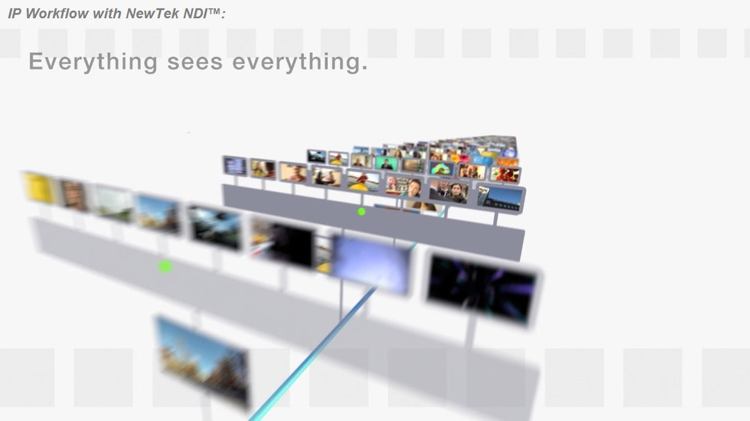 NewTek NDI IP Workflow Offers the Impossible to Video Production
