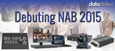 Datavideo Showcasing New Products at NAB 2015