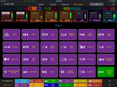 Pro Tools | Control New Functionality
