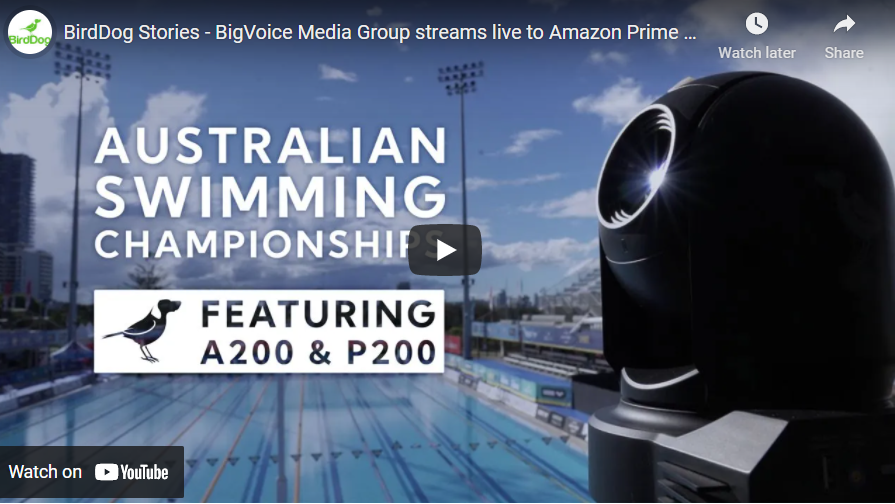 Birddog P200 and A200 PTZ Cams in Action