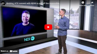 BirdDog NDI Delivers Live Events at Scale; ISE Update with Dan Miall