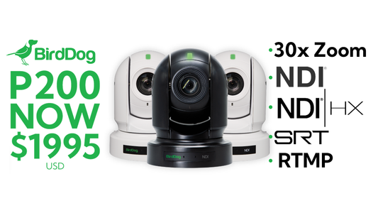 Level Up Your Production with P200 PTZ Camera