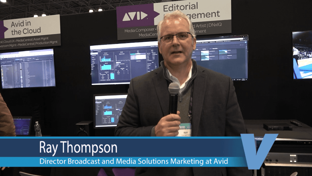 Avid Interview at NAB NY 2018 with Raymond Thompson