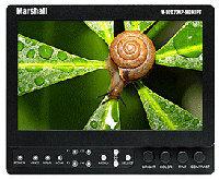 Marshall Electronics Intros Camera-Top Monitor with HDMI Loop-Through.