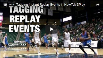 How Sports Video Producers Can Tag Instant Replay Events in NewTek 3Play