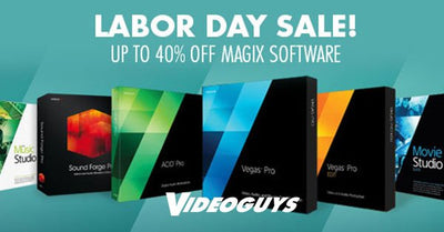 Magix Software Sale Labor Day Weekend Only