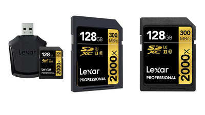 Reivew: Lexar Professional 128 GB 2000x SDHC™/SDXC™ UHS-II Mini