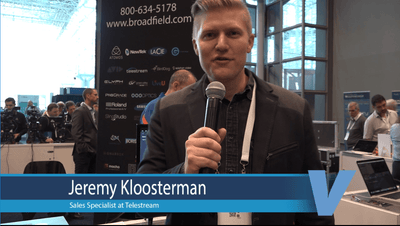 Telestream Interview at NAB NY 2018 with Jeremy Kloosterman