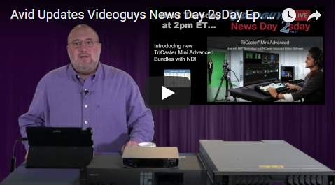 Avid Updates Videoguys Webinar