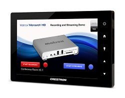 Matrox Demonstrates Crestron Control of Streaming and Recording Products at InfoComm 2014