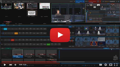 Video Instructions on how to use NewTek TriCaster Mini for YouTube Live Streaming