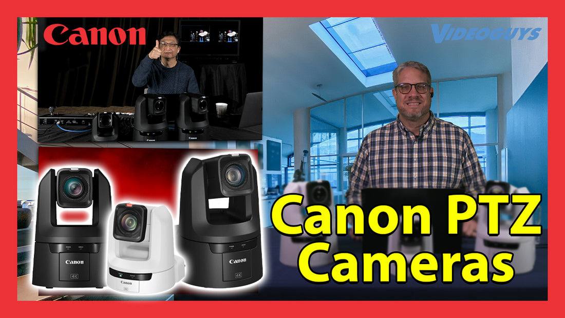 Canon PTZ Camera Line-Up
