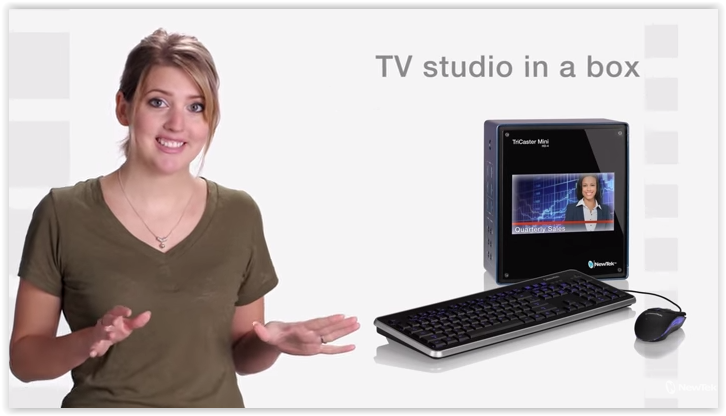 Introduction to NewTek TriCaster for Multi-Camera Productions & Streaming