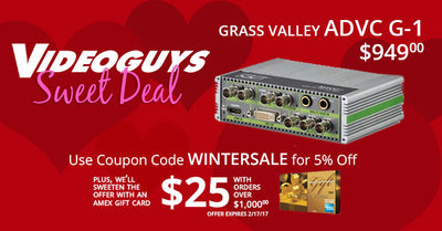 Sweet Deal - Grass Valley ADVC G-1 Now $949!