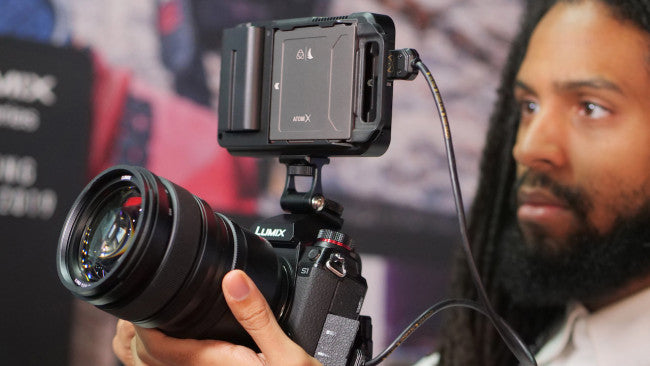 Atomos Ninaj V delivers 4k 10-bit 4:2:2 out of the box to  Lumix S1