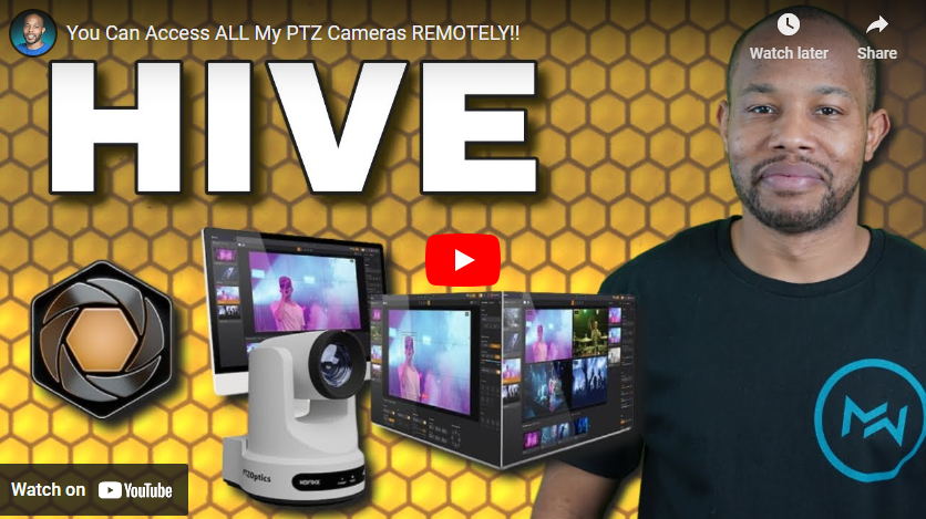 Hive Remote Control PTZOptics Hive Studio is Must Have Remote PTZ Control Solution – Videoguys