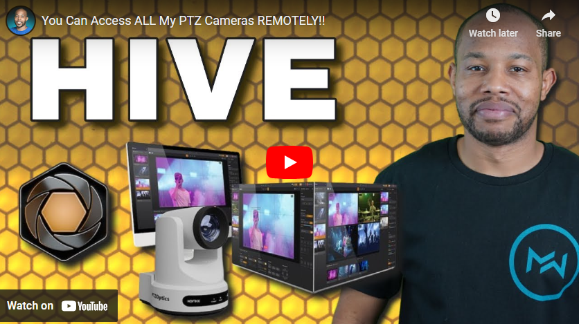 PTZOptics Hive Studio is Must Have Remote PTZ Control Solution