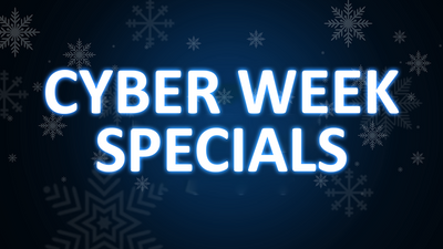 Last Chance to Save with Cyber Week Specials