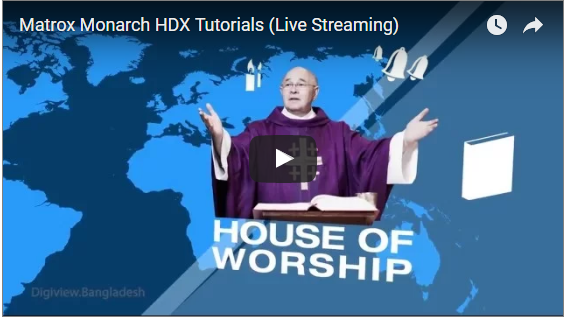 Matrox Monarch HDX Live Streaming and Recording Appliance Tutorial