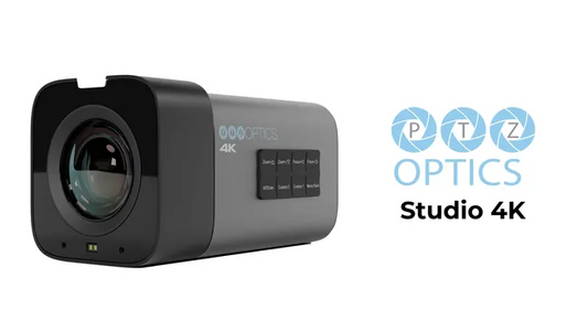 PTZOptics Studio 4K: Pro-Level Image Control in a Compact Box Camera