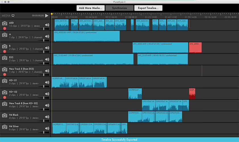 Inside Red Giant PluralEyes 4 Audio/Video Sync