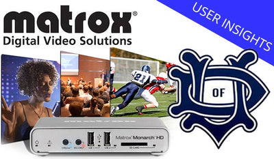 University of Dallas Webcasts Sports with Matrox Monarch HD