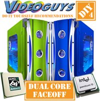 Videoguys&#039; DIY 4: Dual Core Face-Off - AMD Athlon 64 x2 vs. Intel Pentium D 900