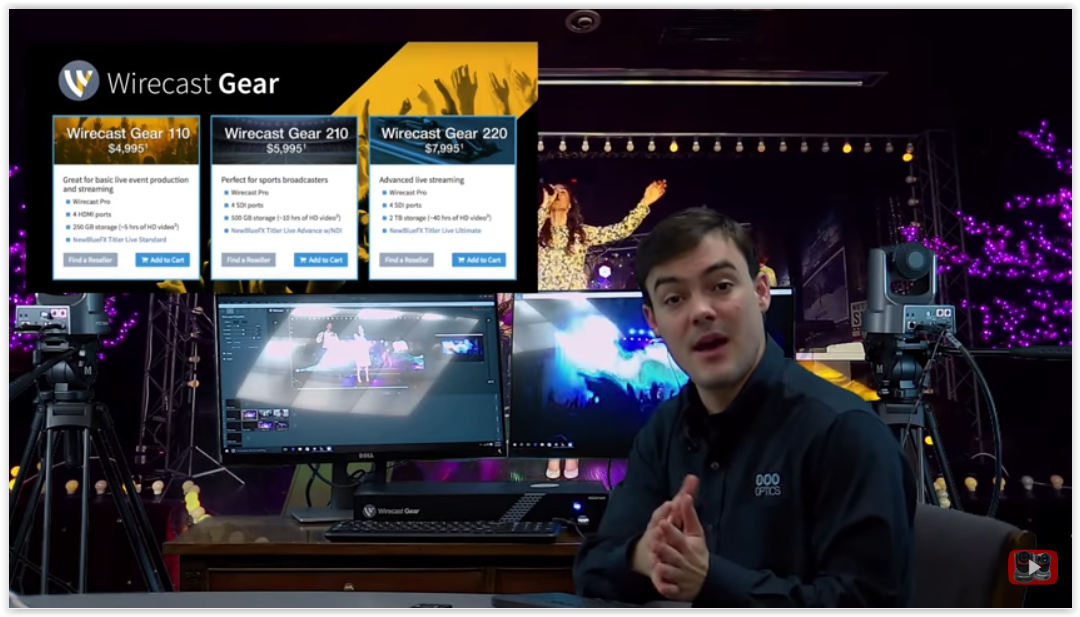 PTZ Optics Cameras and Wirecast Gear Integration & Review