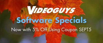 Videoguys Software Specials