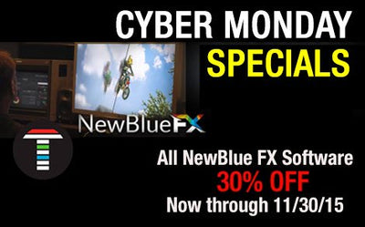 NewBlueFX Cyber Monday Deals Now Available!